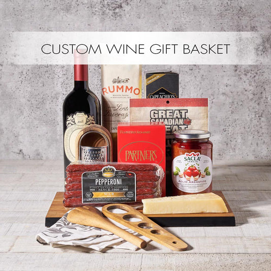 Custom Wine Gift Baskets – When you want to make your gift stand out, try crafting one of our Custom Wine Gift Baskets