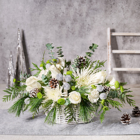 holiday,  Set 23983-2021,  flowers,  Mixed Floral Arrangement,  christmas, christmas floral delivery, delivery christmas floral, christmas flowers , USA Delivery
