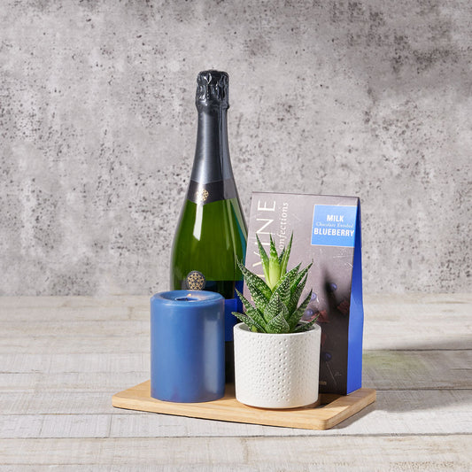 Sweet Serenity Champagne Gift Basket, Champagne Gift Baskets