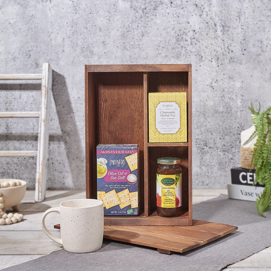 Kosher Tea Time Gift Box, tea gift, tea, kosher gift, kosher